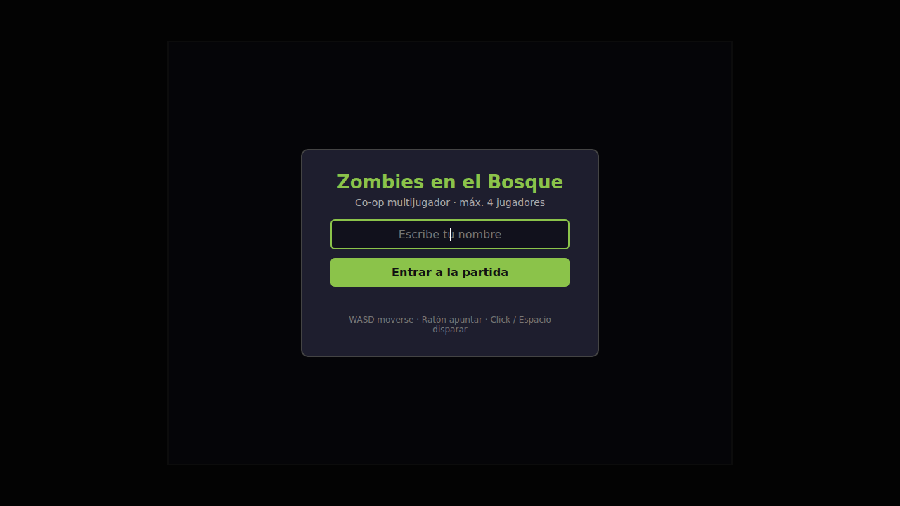 Zombies en el Bosque